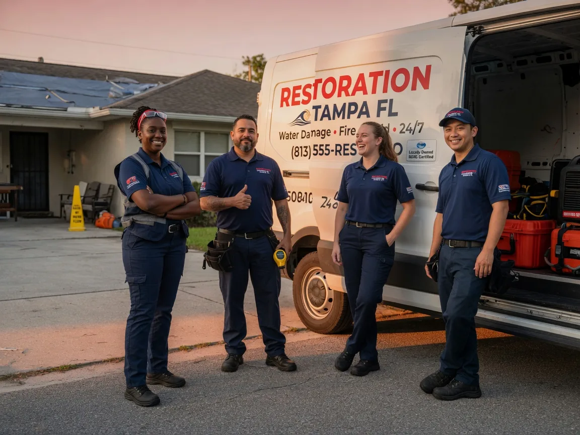 Water Damage Restoration company in Drayden, MD